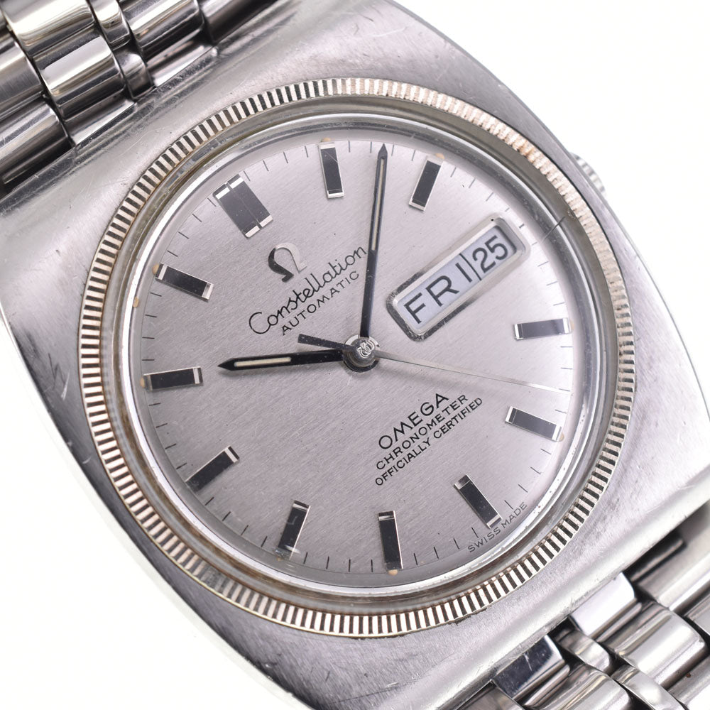 OMEGA Constellation Chronometer K18WG Bezel Cal.751 Silver Dial Automatic Men's
 Watch B#143785