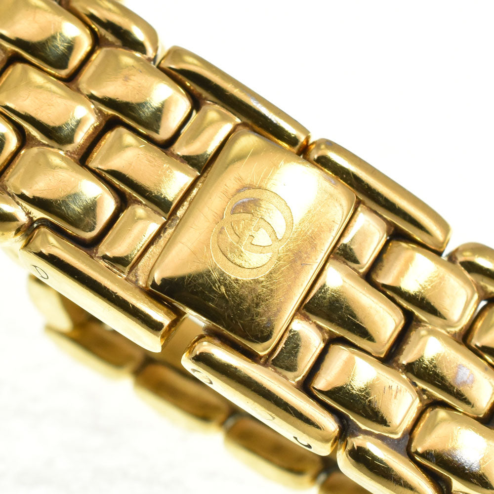 GUCCI 3400L Gold Plated White shell Dial Quartz Ladies
 Watch R#143786