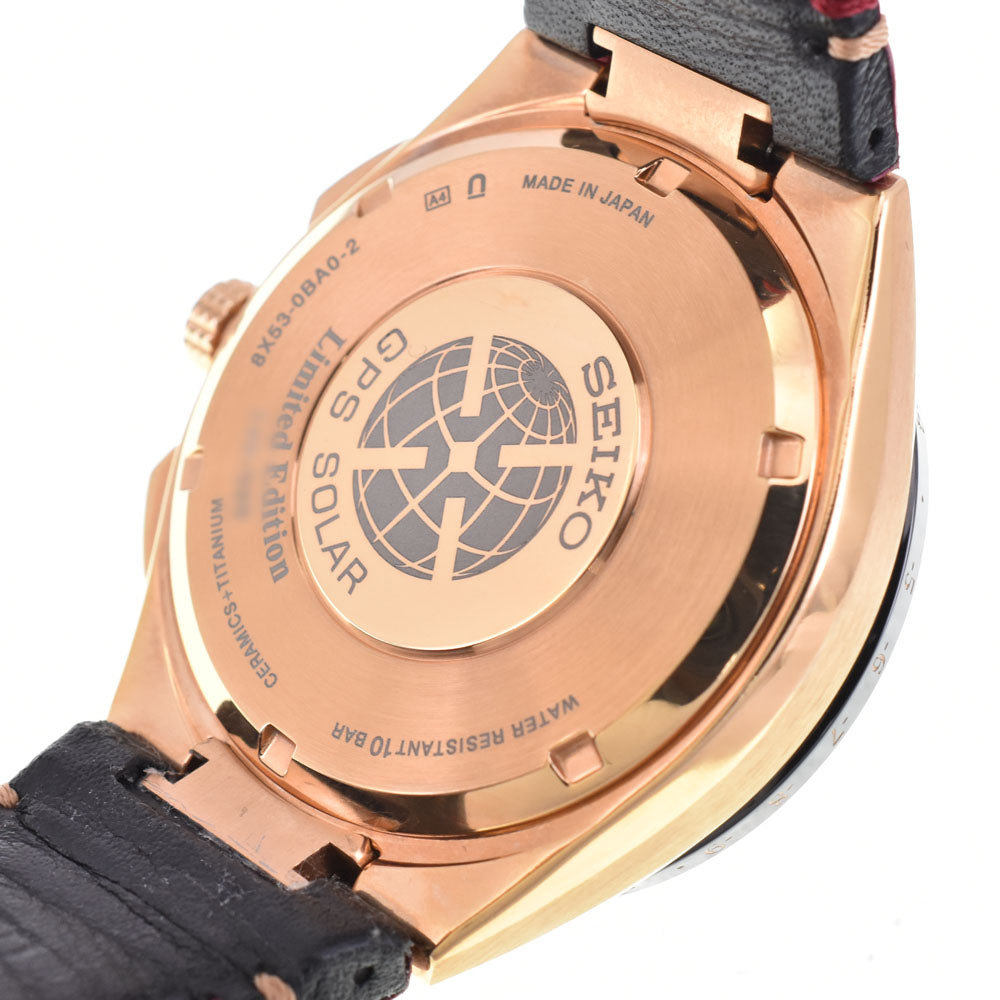 SEIKO Astron Executive Line SBXB158/8X53-0BA0 wine-red Dial GPS Solar Men's
 Watch C#143788