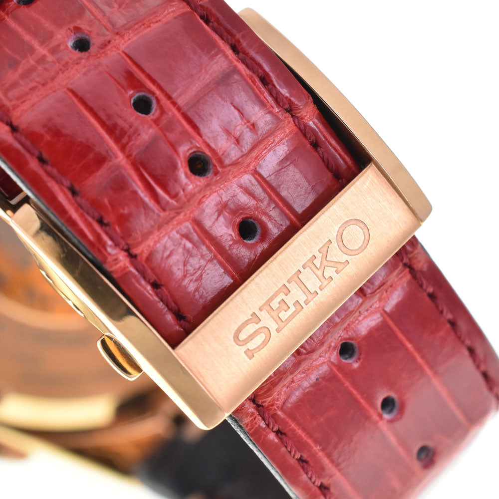 SEIKO Astron Executive Line SBXB158/8X53-0BA0 wine-red Dial GPS Solar Men's
 Watch C#143788