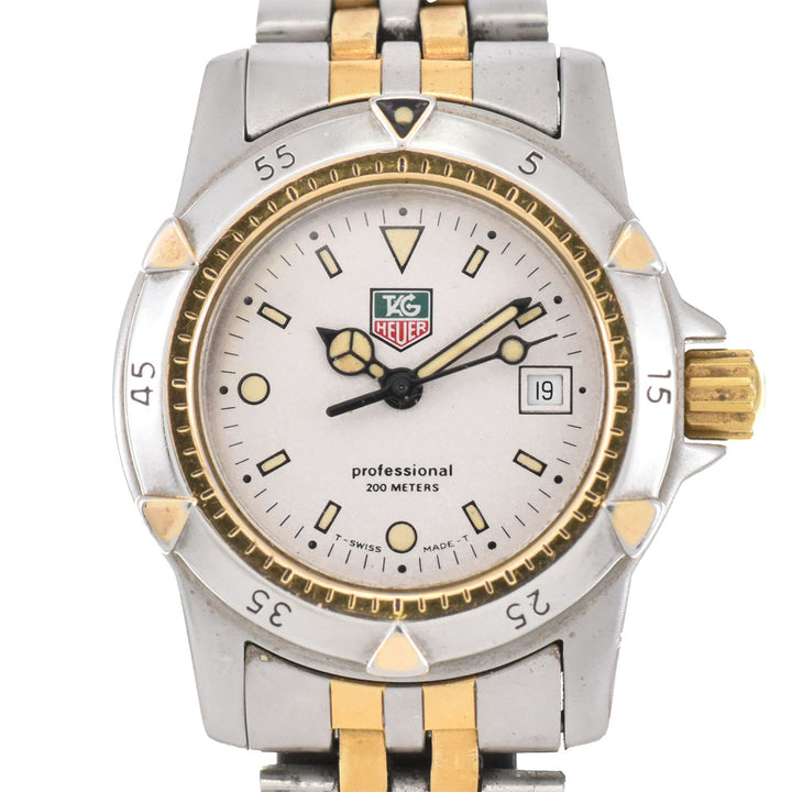 TAG HEUER 955.708G-2 Professional 200 m Silver Dial Quartz Ladies
 Watch R#143790