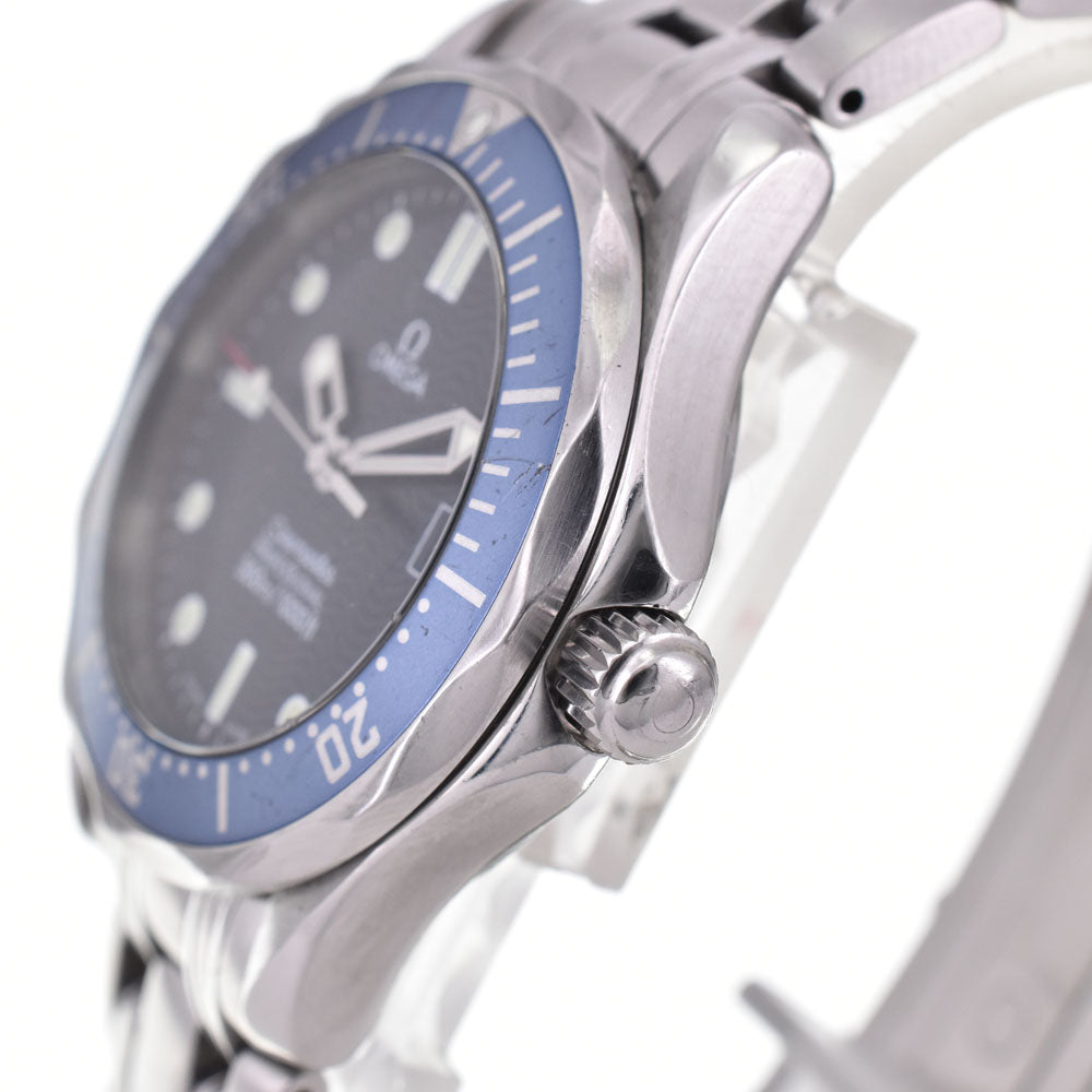 OMEGA Seamaster 300m 2561.80 Date blue Dial Quartz Boy's
 Watch R#143797