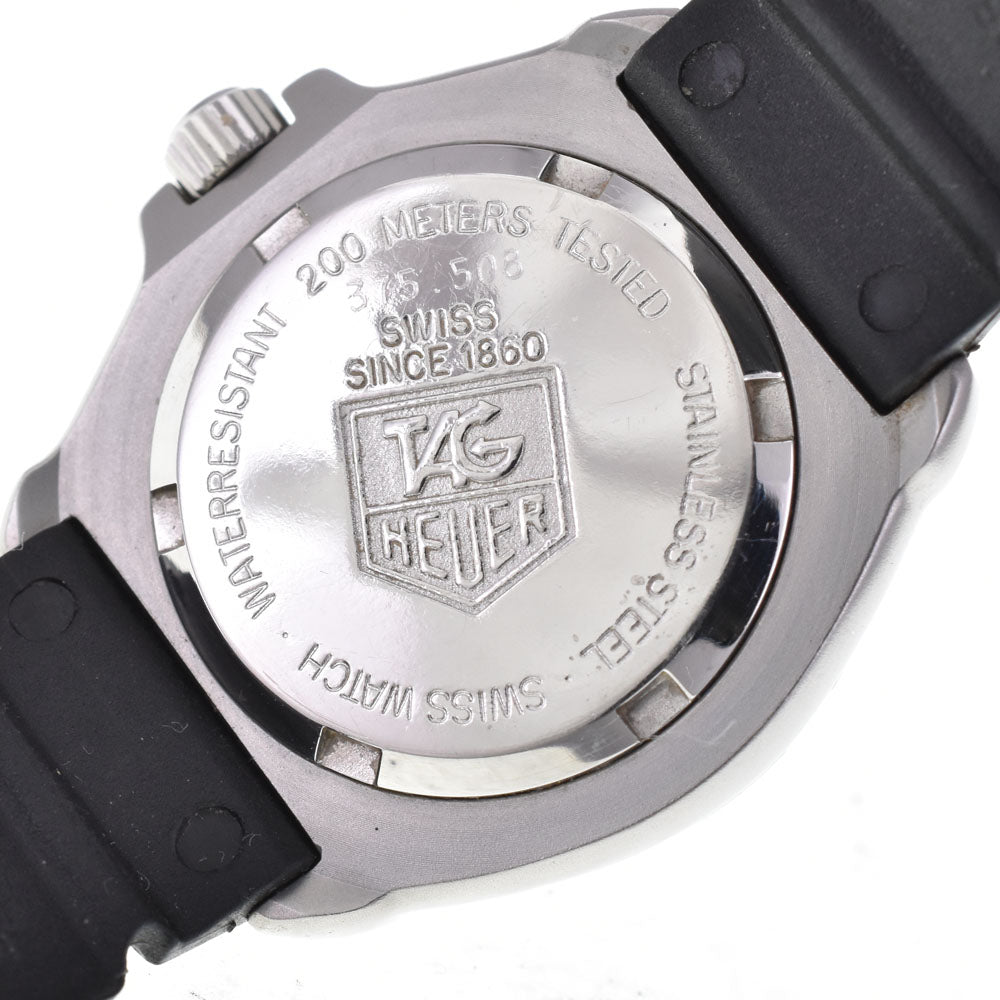 TAG HEUER Formula 1 375.508 Stainless Steel rubber Black / green Dial Quartz Ladies
 Watch Q#143802