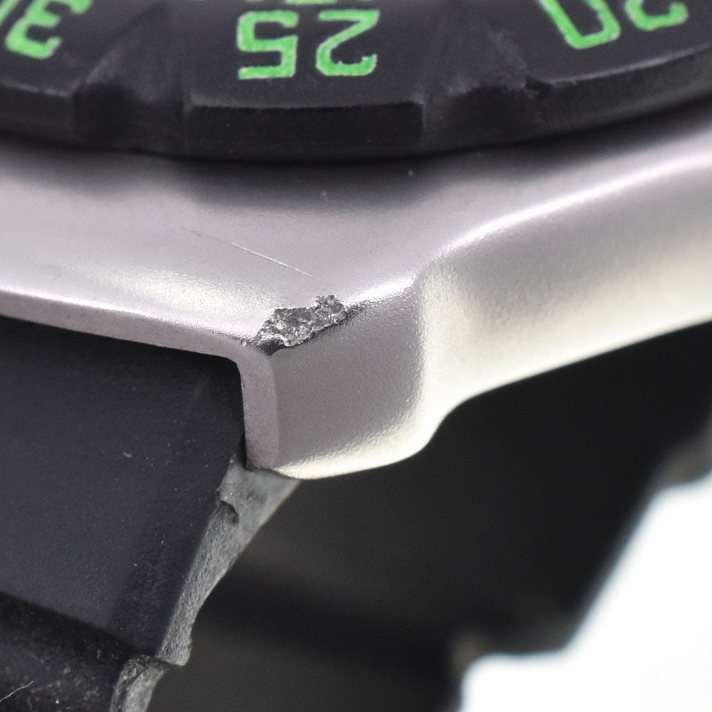 TAG HEUER Formula 1 375.508 Stainless Steel rubber Black / green Dial Quartz Ladies
 Watch Q#143802