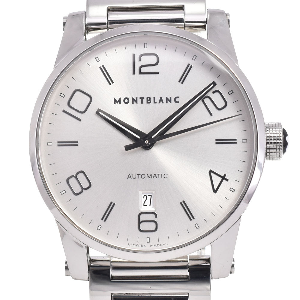 MONTBLANC Time walker 7070 Date Silver Dial Automatic Men's
 Watch Q#143803