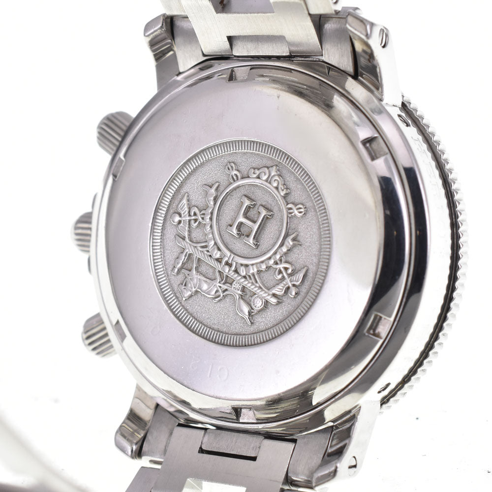 HERMES Clipper diver CL2.910 Chronograph Date black Dial Quartz Men's
 Watch A#143806