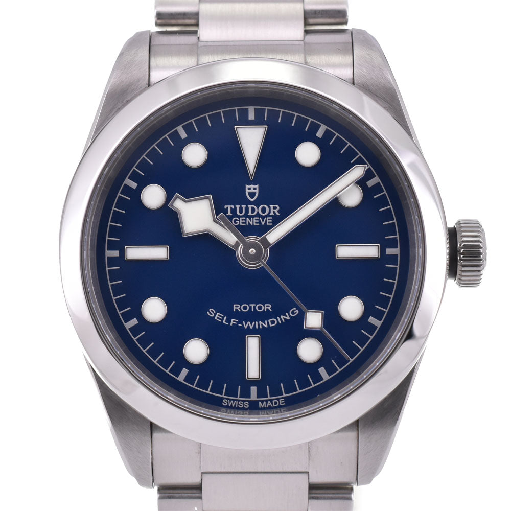 with paper TUDOR Heritage Black Bay 36 79500 blue Dial Automatic Men's
 Watch R#143808