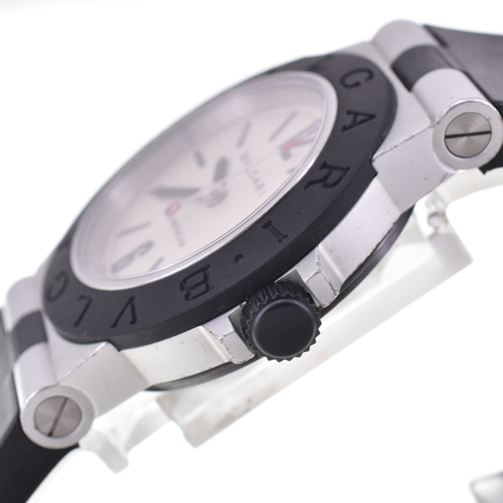 BVLGARI aluminum AL32A Date Silver Dial Quartz Unisex
 Watch P#143809