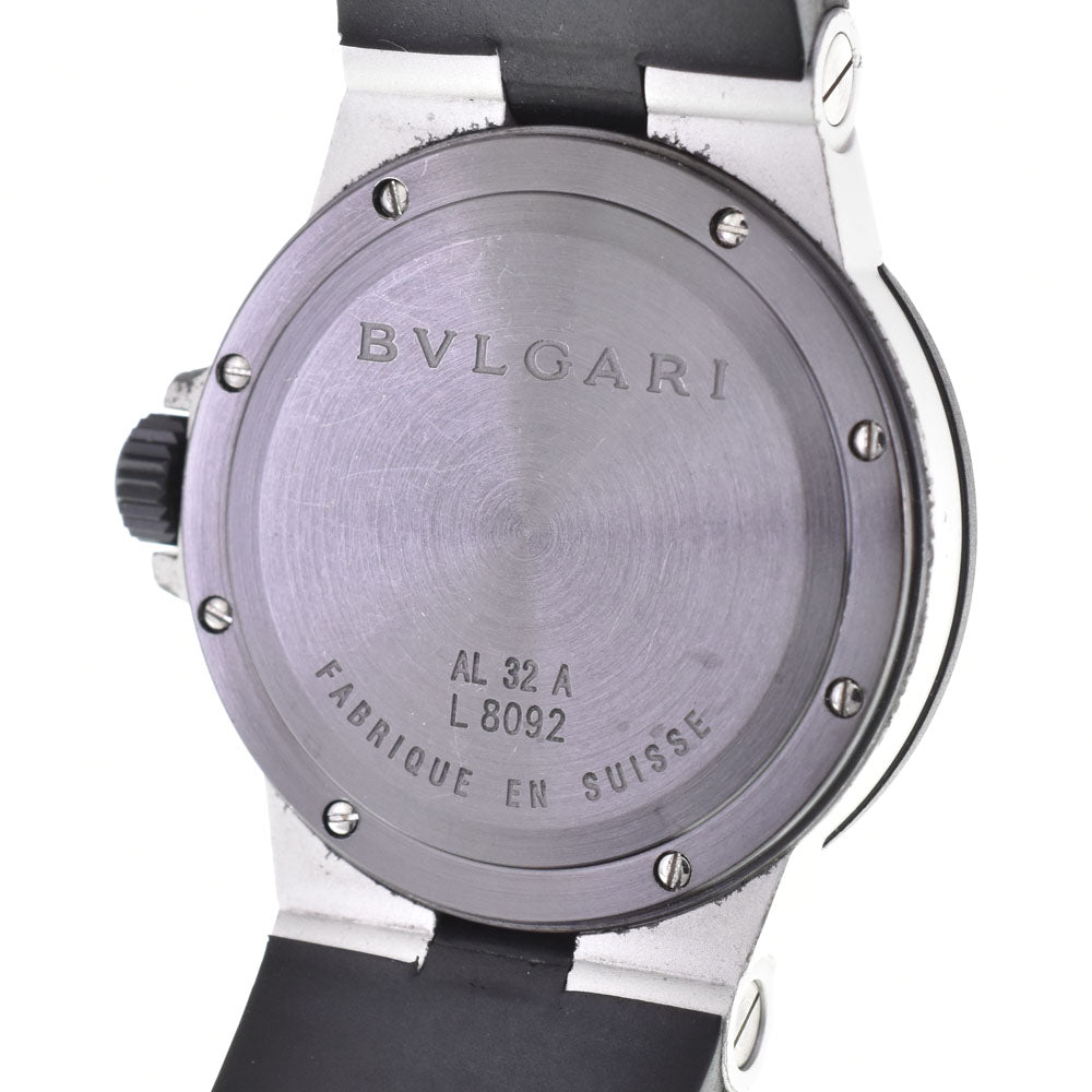 BVLGARI aluminum AL32A Date Silver Dial Quartz Unisex
 Watch P#143809
