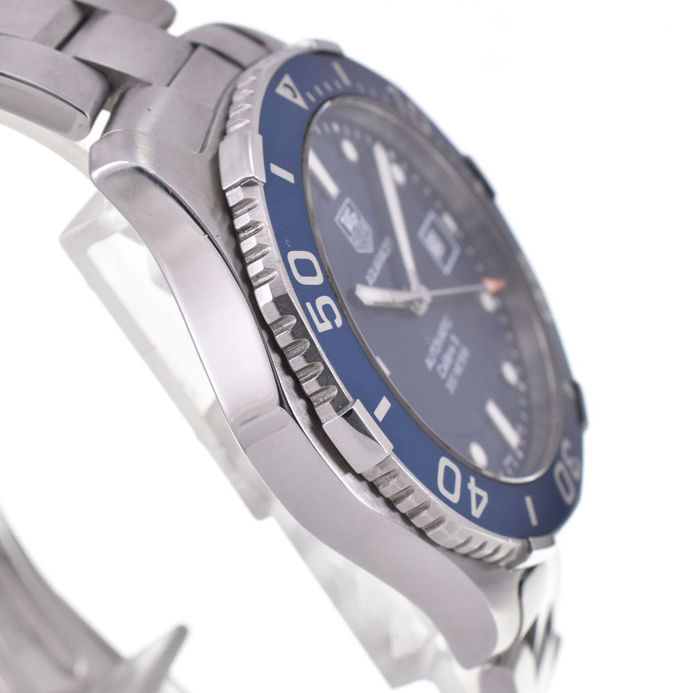 with paper TAG HEUER Aqua racer WAN2111.BA0822 Caliber 5 Date blue Dial Automatic Men's
 Watch Q#143810