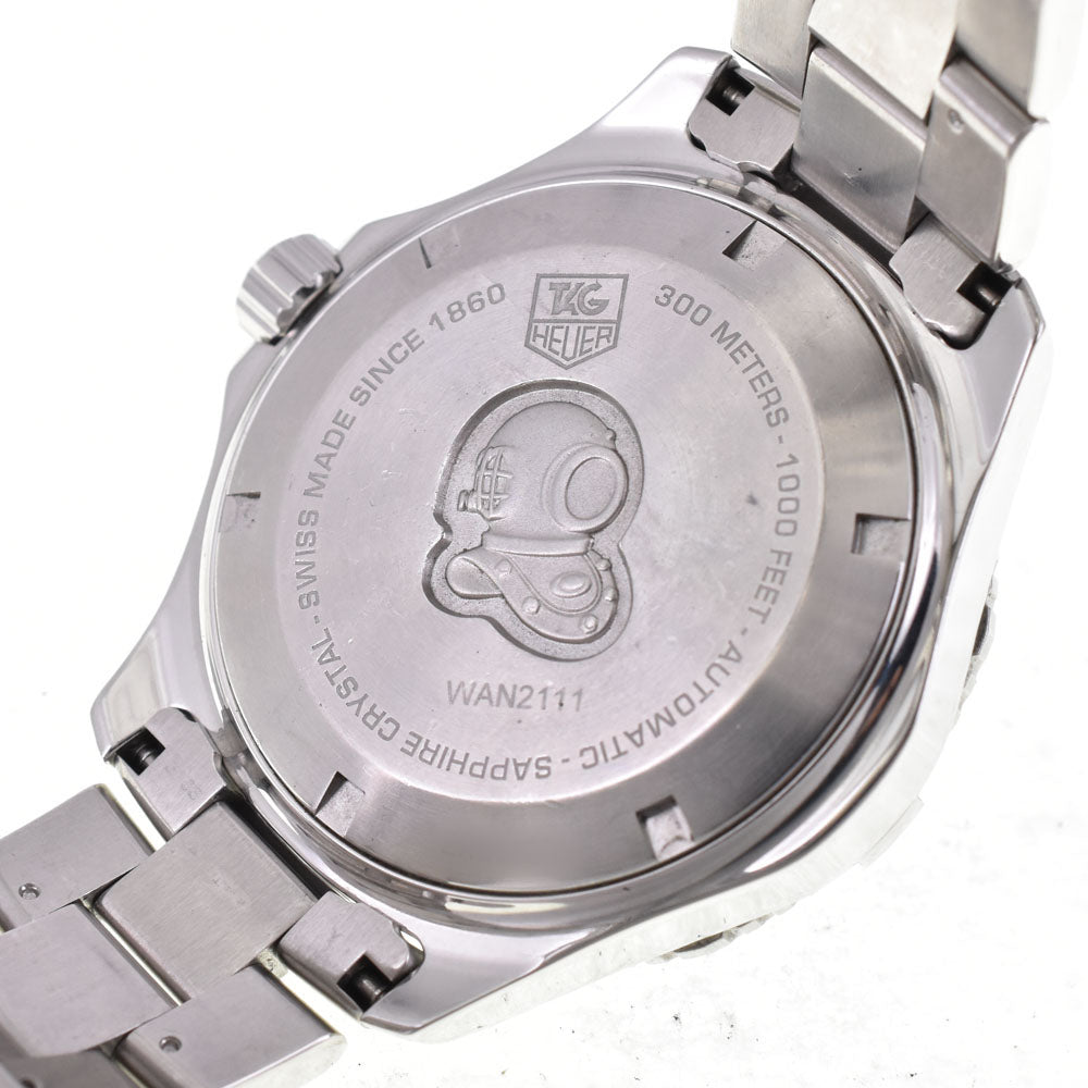 with paper TAG HEUER Aqua racer WAN2111.BA0822 Caliber 5 Date blue Dial Automatic Men's
 Watch Q#143810