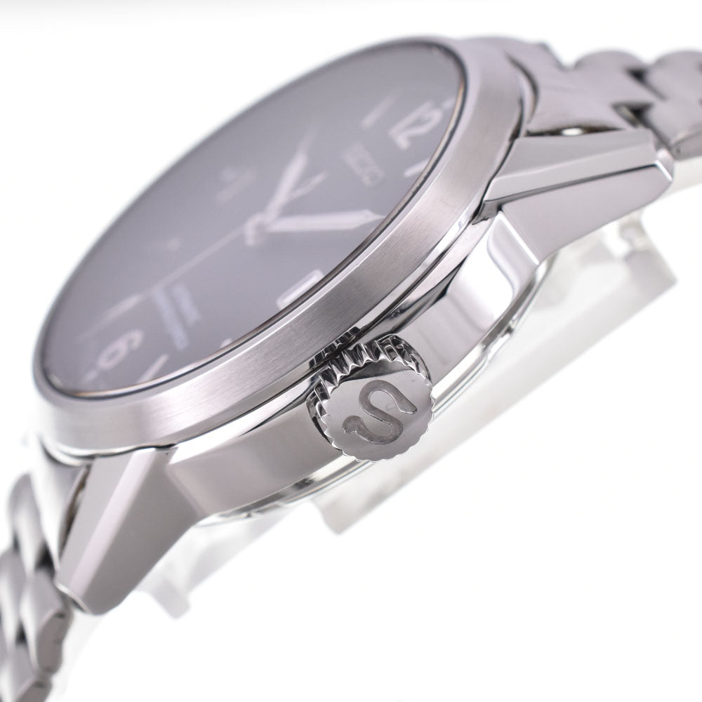 SEIKO Spirit mechanical SCVS011/6R15-00B0 see-through back black Dial Automatic Men's
 Watch R#143811