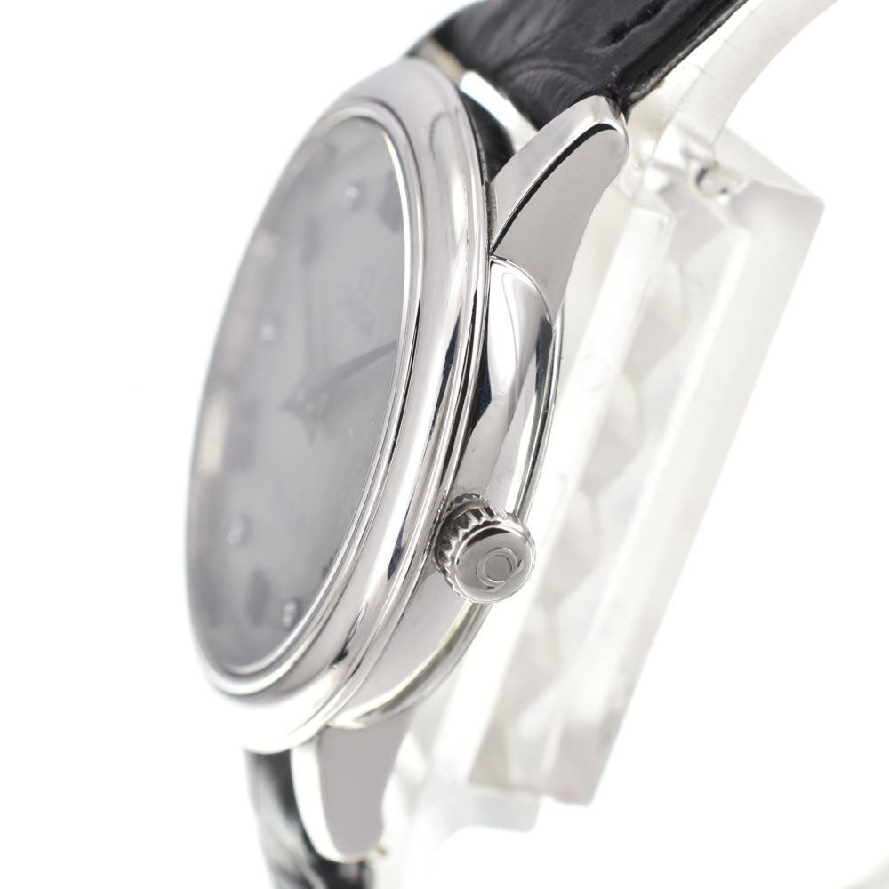 OMEGA De Ville Prestige 424.13.27.60.56.001 6P diamond gray Dial Quartz Ladies
 Watch R#143881