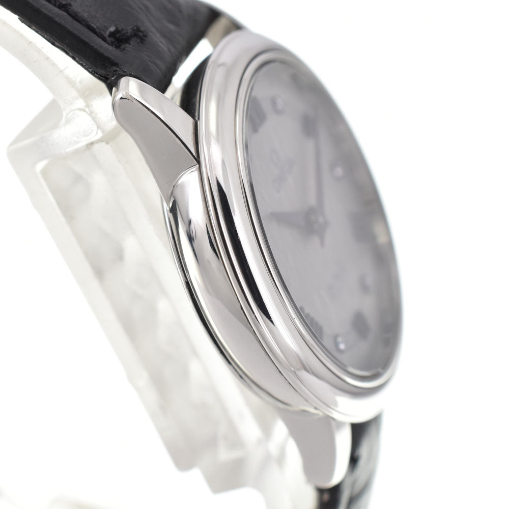 OMEGA De Ville Prestige 424.13.27.60.56.001 6P diamond gray Dial Quartz Ladies
 Watch R#143881