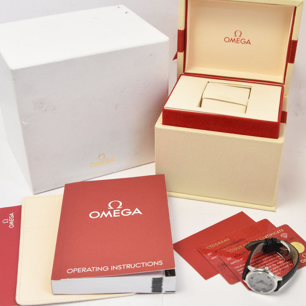 OMEGA De Ville Prestige 424.13.27.60.56.001 6P diamond gray Dial Quartz Ladies
 Watch R#143881