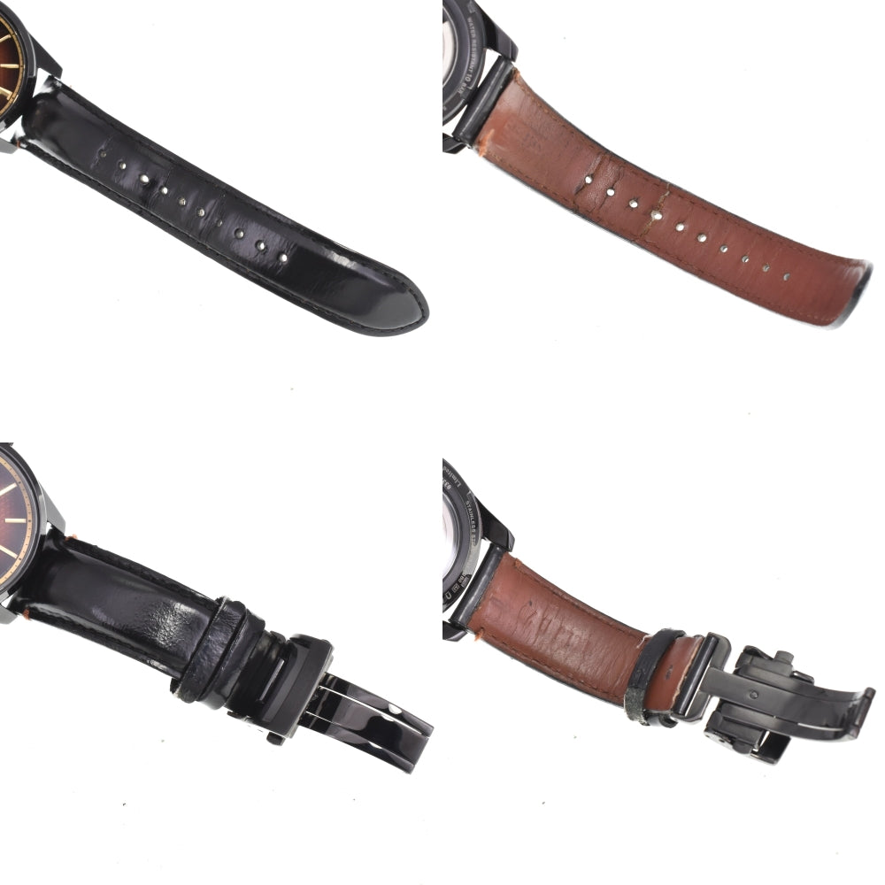 with paper SEIKO Presage SARX101 Commemorating the succession of the 13th generation Ichikawa Danjuro persimmon color Dial Automatic Men's
 Watch P#143815