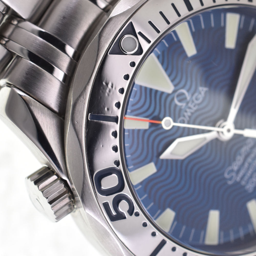 OMEGA Seamaster Professional 300M 2253.80 Date blue Dial Automatic Boy's
 Watch R#143818