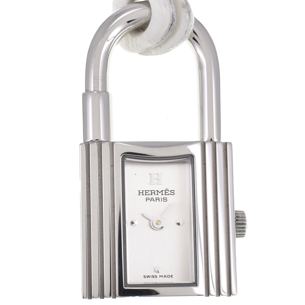 HERMES Kelly Clochette Pendant Pocket Watch KE1.210 Silver Dial Quartz Ladies
 Pocket watch A#143822