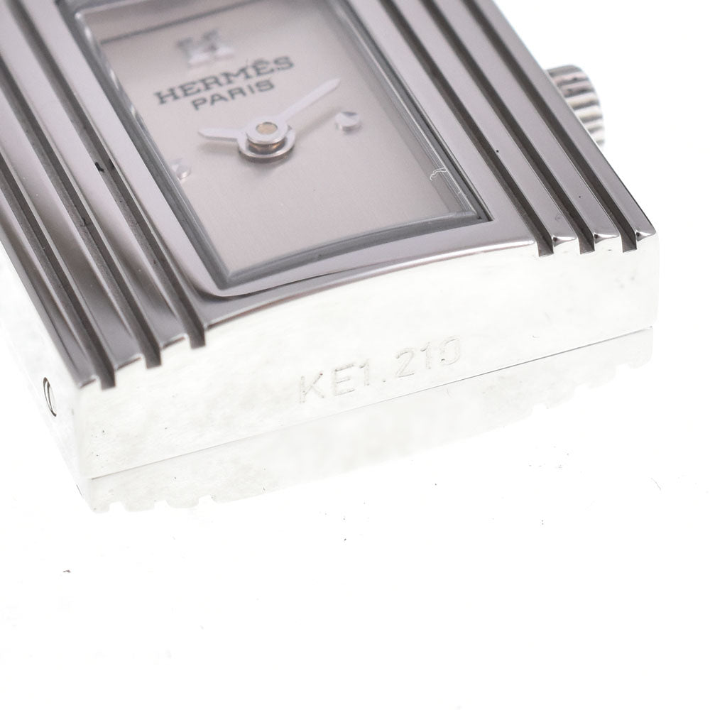 HERMES Kelly Clochette Pendant Pocket Watch KE1.210 Silver Dial Quartz Ladies
 Pocket watch A#143822