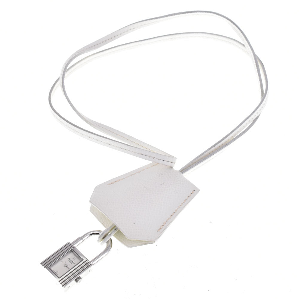 HERMES Kelly Clochette Pendant Pocket Watch KE1.210 Silver Dial Quartz Ladies
 Pocket watch A#143822