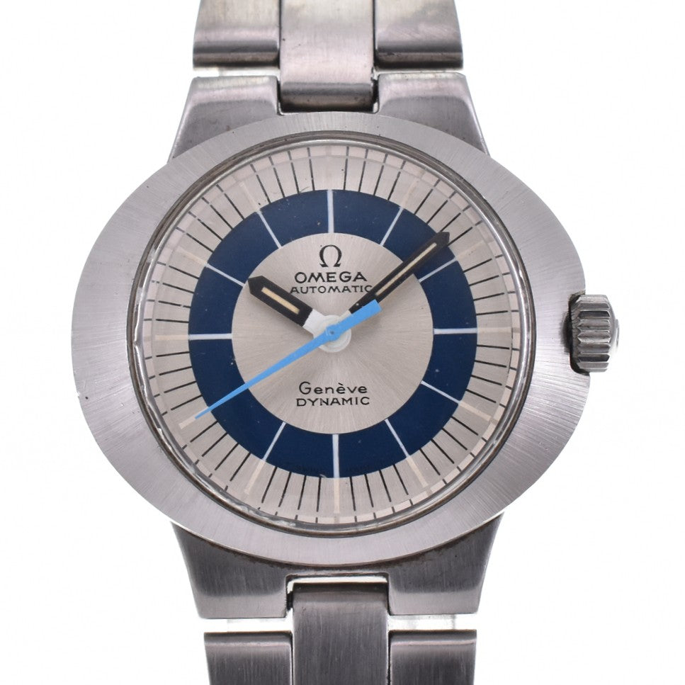 OMEGA Geneva Dynamic TOOL102 Silver / Blue Dial Automatic Ladies
 Watch A#143824