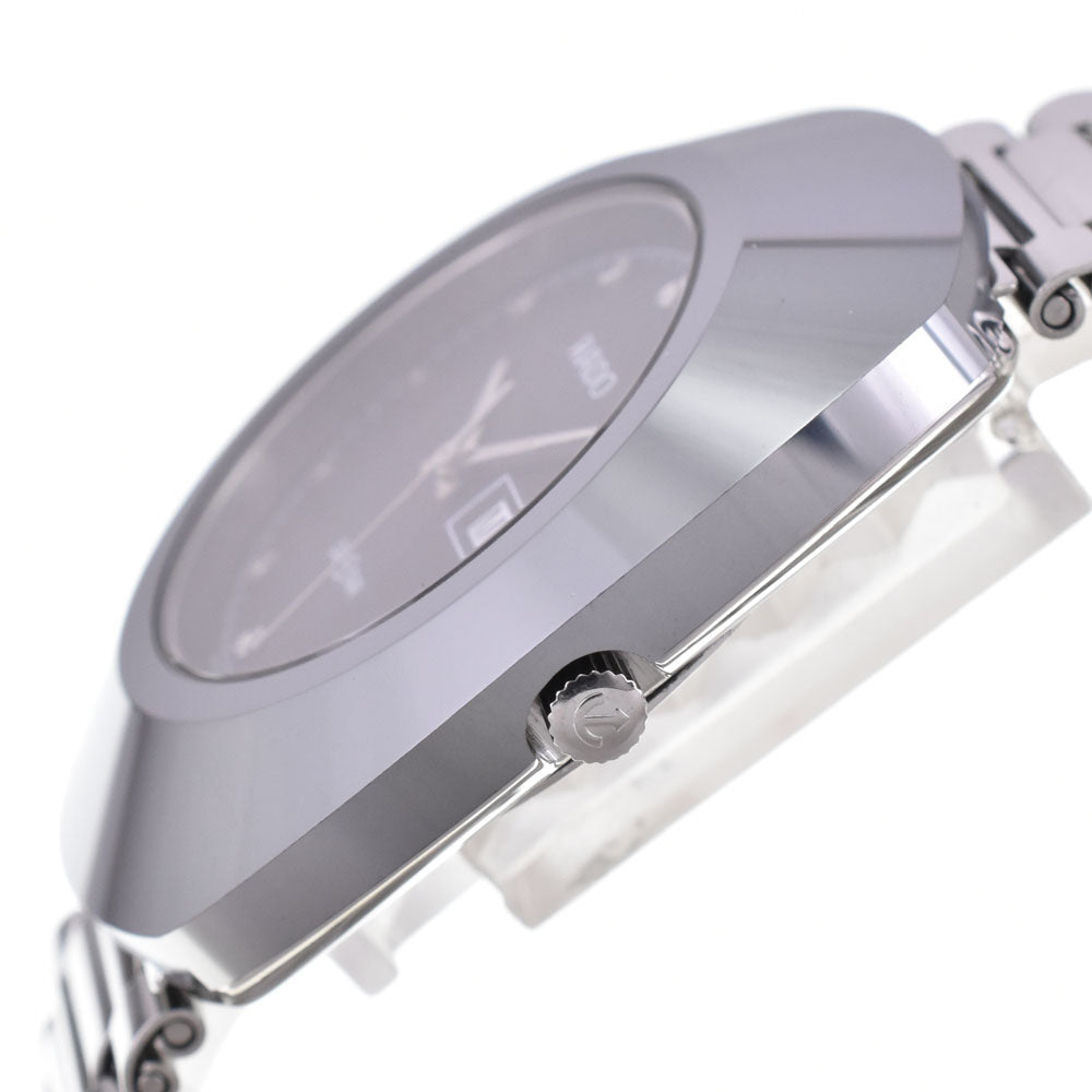 with paper RADO Diastar 114.0391.3/R12391153 Day-Date with superhard case black Dial Quartz Men's
 Watch R#143827