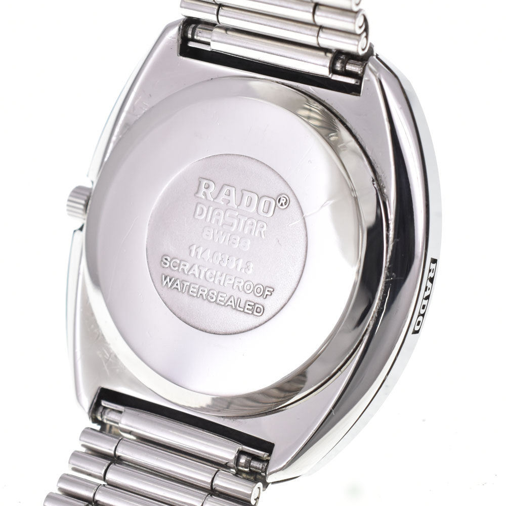 with paper RADO Diastar 114.0391.3/R12391153 Day-Date with superhard case black Dial Quartz Men's
 Watch R#143827