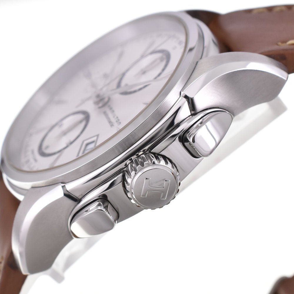 HAMILTON Jazz master H326160 Chronograph Date Silver Dial Automatic Men's
 Watch A#143829