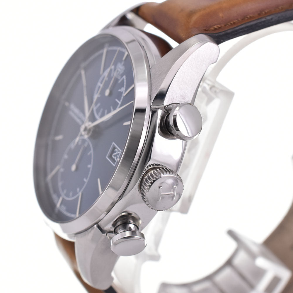 HAMILTON Jazz Master Spirit of Liberty H324161 Chronograph Date blue Dial Automatic Men's
 Watch A#143831