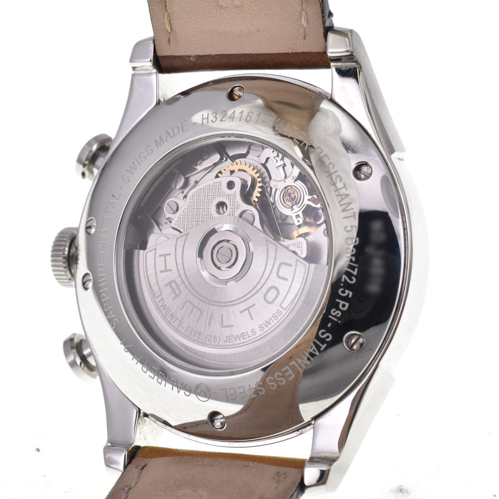 HAMILTON Jazz Master Spirit of Liberty H324161 Chronograph Date blue Dial Automatic Men's
 Watch A#143831