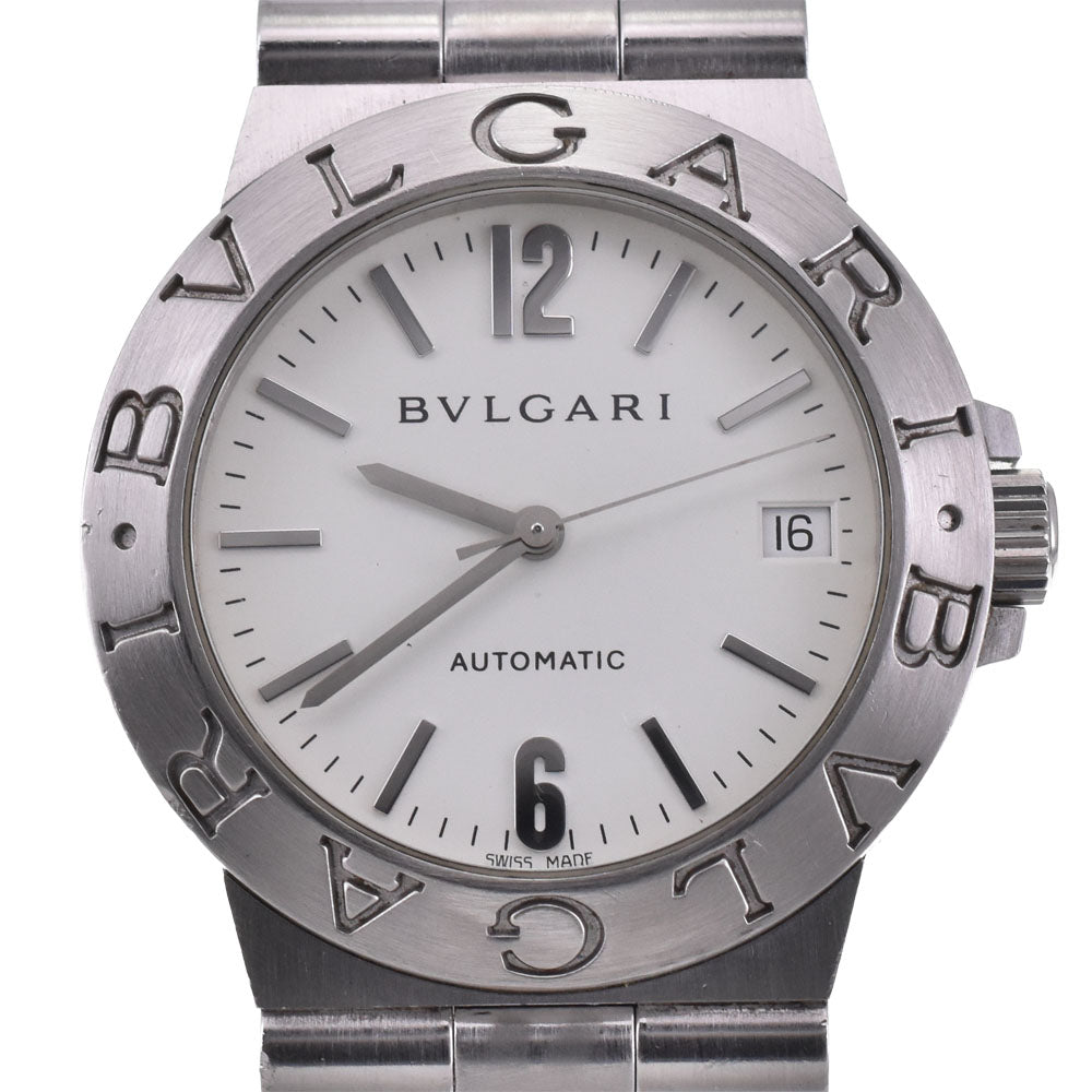 BVLGARI Diagono Sports LCV35S Date white Dial Automatic Men's
 Watch A#143833