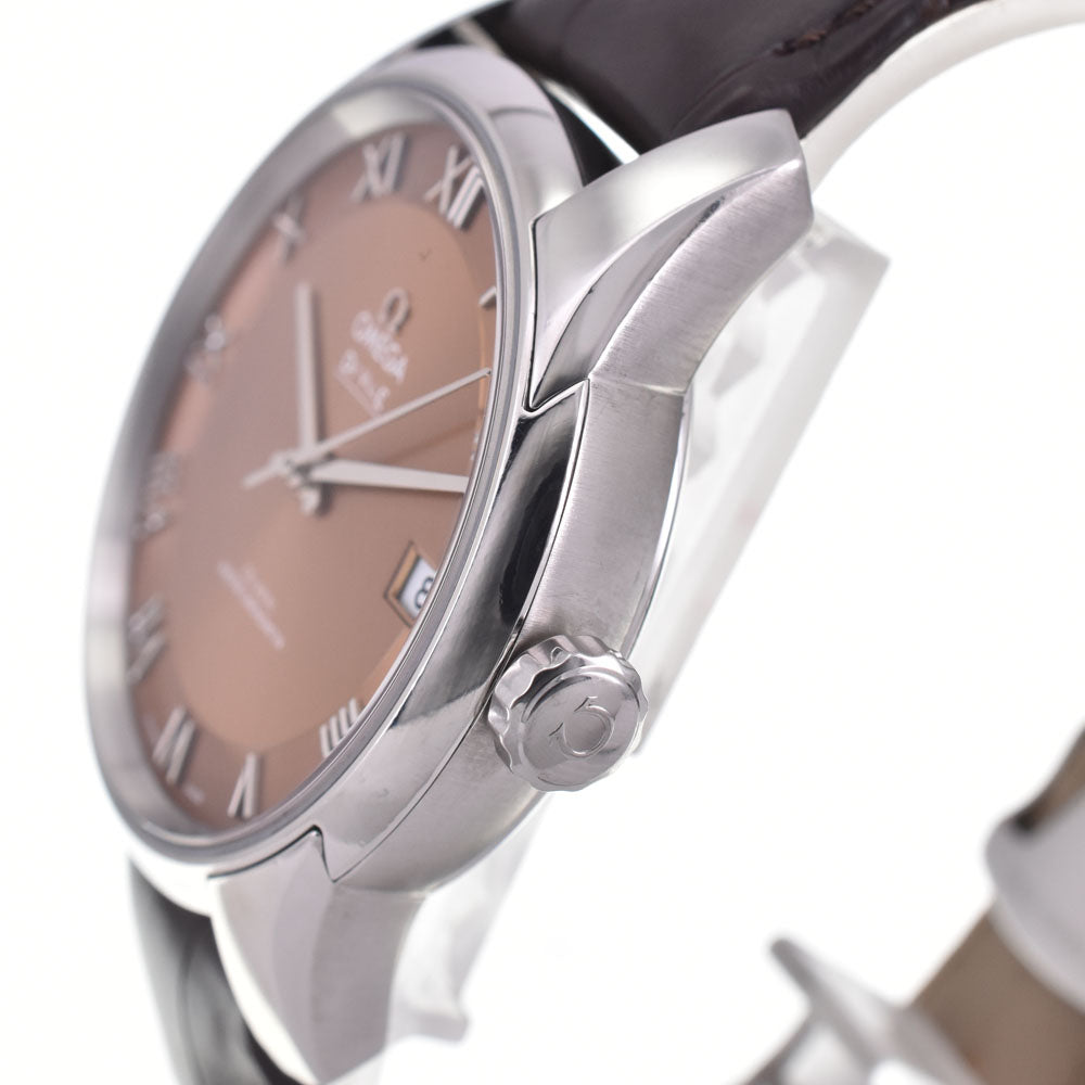 OMEGA De Ville Hour Vision 433.13.41.21.10.001 date master chronometer Brown Dial Automatic Men's
 Watch A#143839