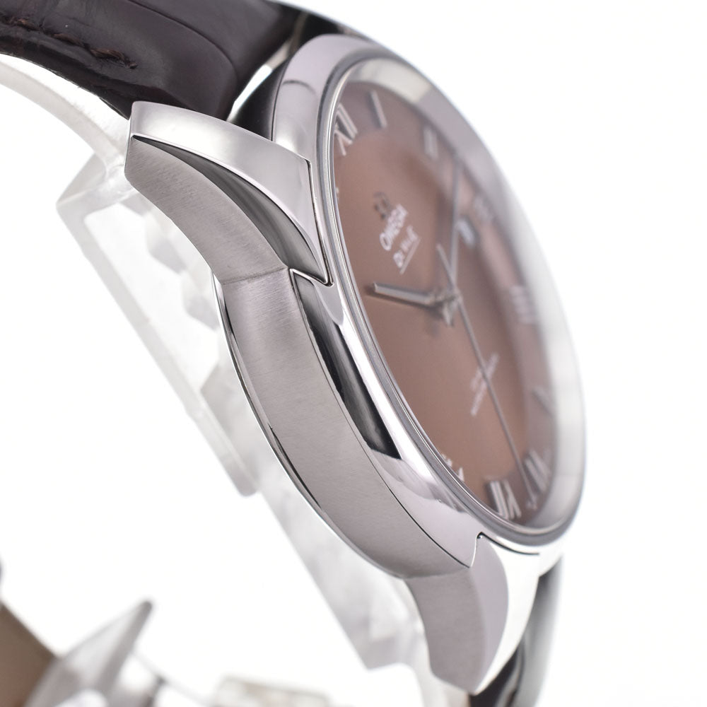 OMEGA De Ville Hour Vision 433.13.41.21.10.001 date master chronometer Brown Dial Automatic Men's
 Watch A#143839