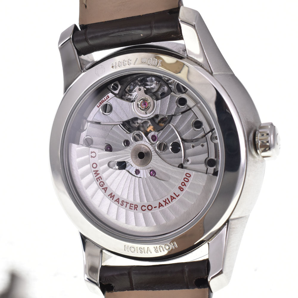 OMEGA De Ville Hour Vision 433.13.41.21.10.001 date master chronometer Brown Dial Automatic Men's
 Watch A#143839