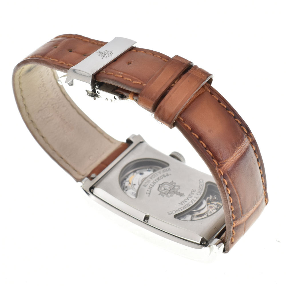 CUERVO Y SOBRINOS Prominente 1124 Dual time Ivory Dial Automatic Men's
 Watch R#143840