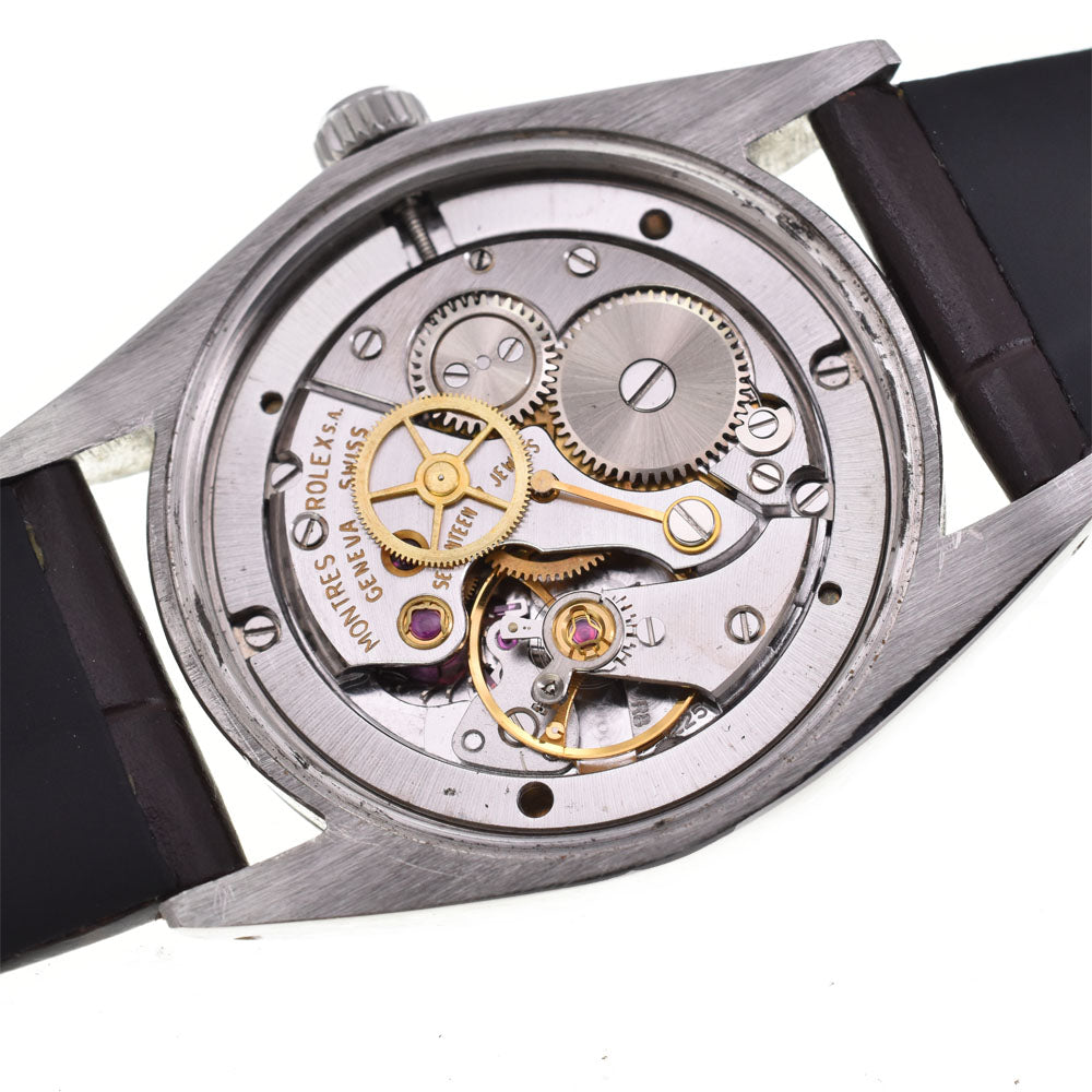 ROLEX Oyster Date 6694 vintage Cal.1225 Silver Dial Hand Winding Men's
 Watch C#143842