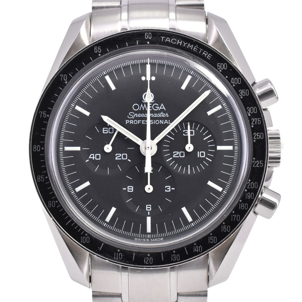 OMEGA Speedmaster Professional Moon Watch 3572.50 see-through back black Dial Hand Winding Men's
 Watch A#143843