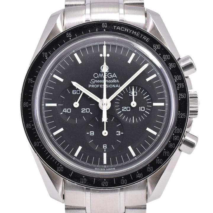 OMEGA Speedmaster Professional Moon Watch 3572.50 see-through back black Dial Hand Winding Men's
 Watch A#143843