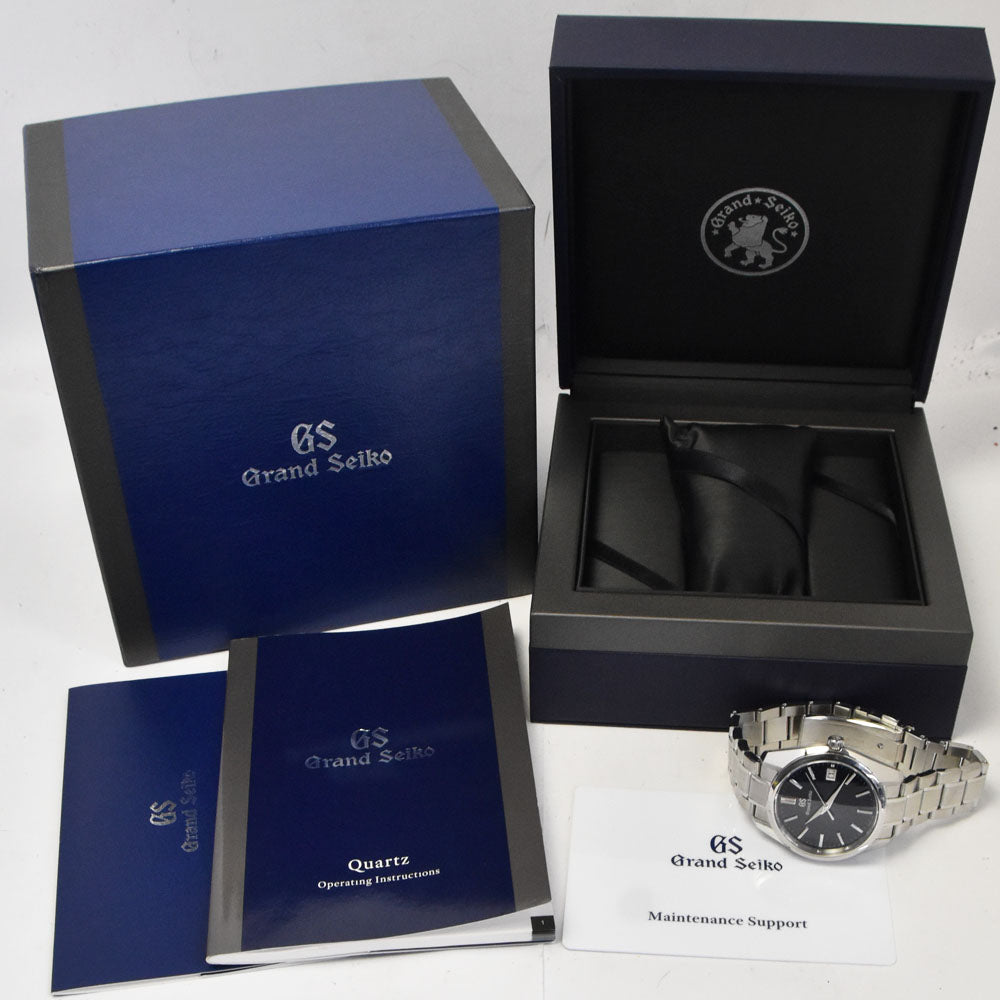 SEIKO Grand Seiko SBGP005 /9F85-0AD0 Navy Dial Quartz Men's
 Watch A#143846