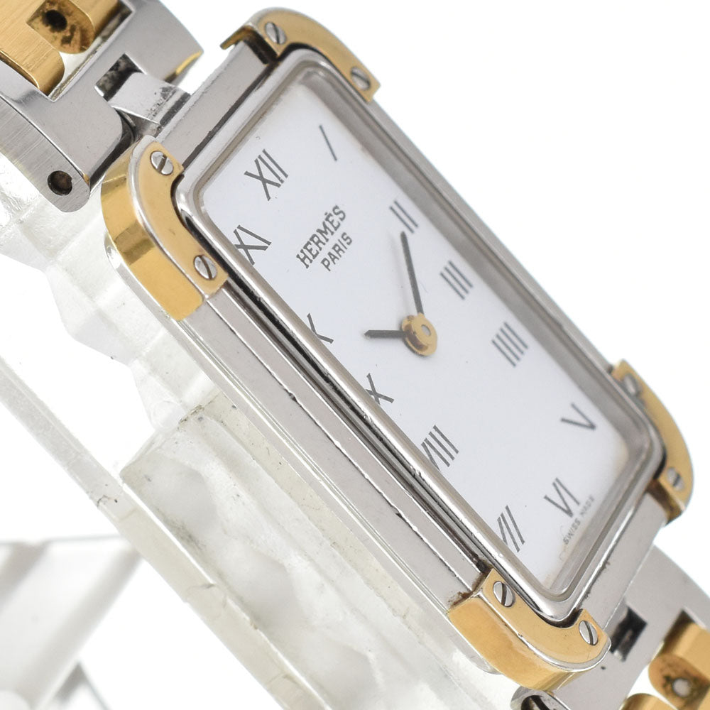 HERMES Clojure vintage white Dial Quartz Ladies
 Watch R#143849