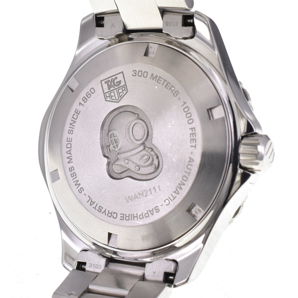 with paper TAG HEUER Aqua racer WAN2111.BA0822 Caliber 5 Date blue Dial Automatic Men's
 Watch A#143851