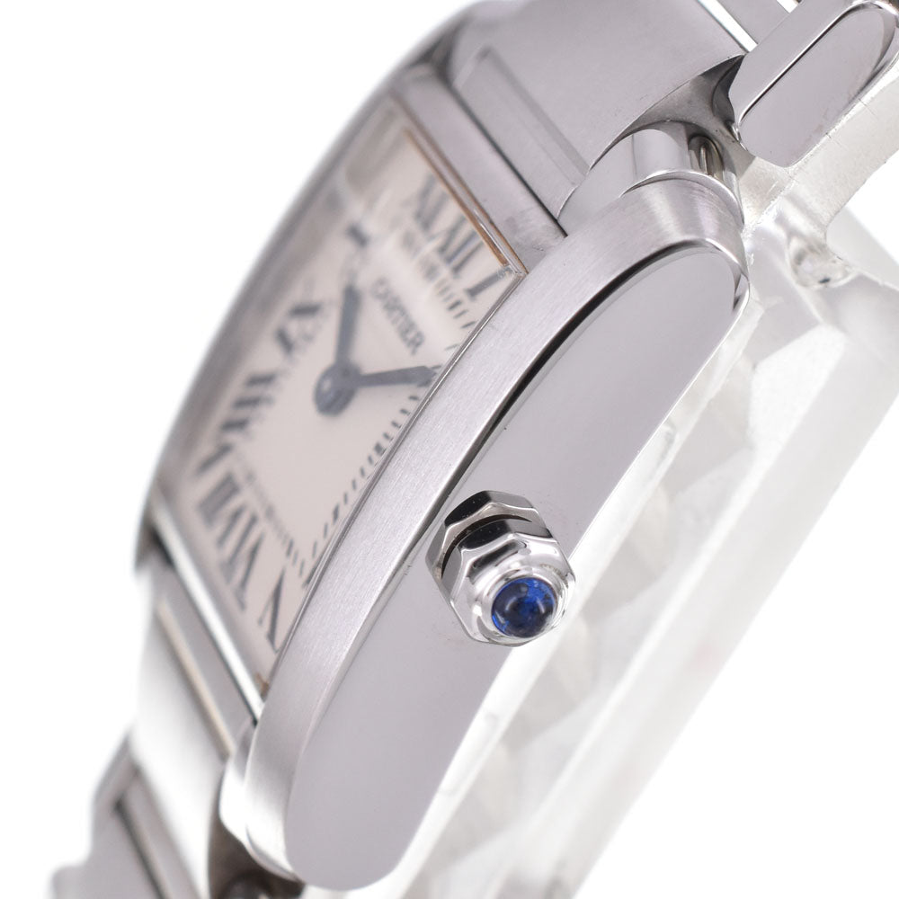 with paper CARTIER Tank francaise SM W51008Q3 Ivory Dial Quartz Ladies
 Watch A#143854