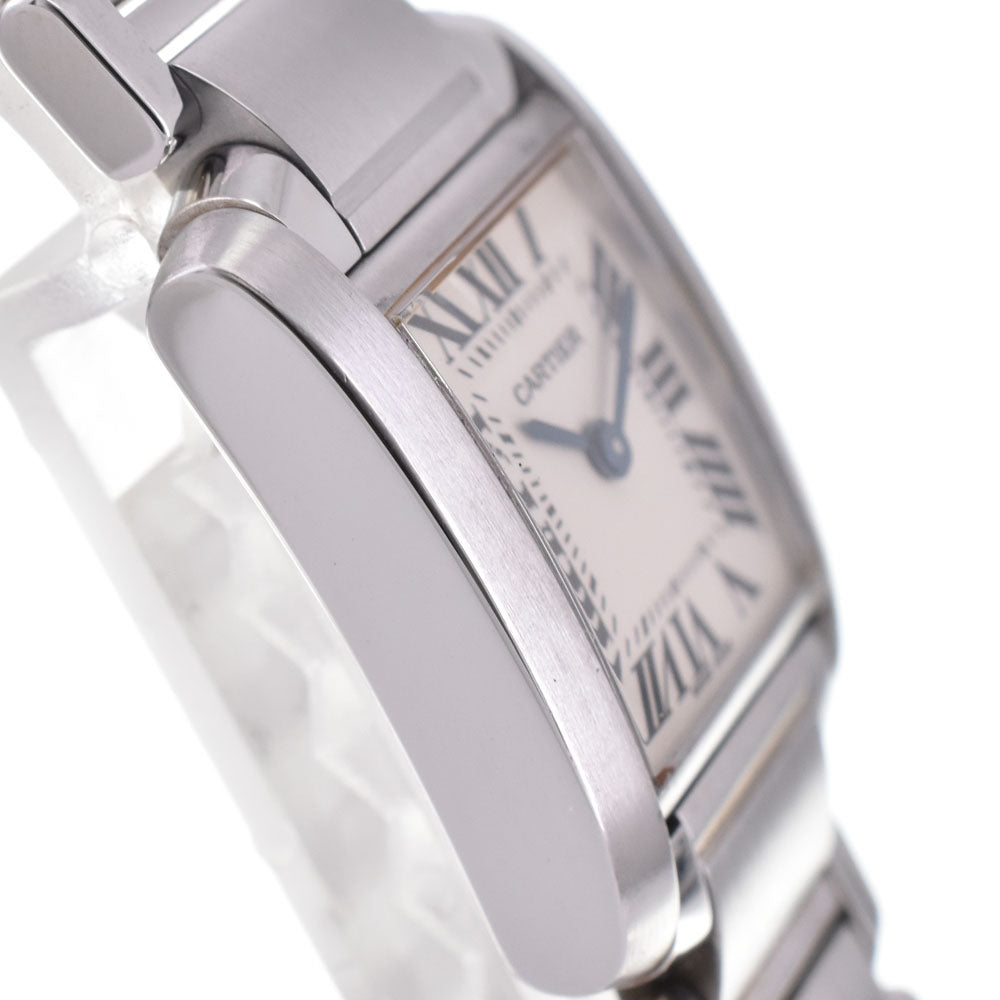 with paper CARTIER Tank francaise SM W51008Q3 Ivory Dial Quartz Ladies
 Watch A#143854