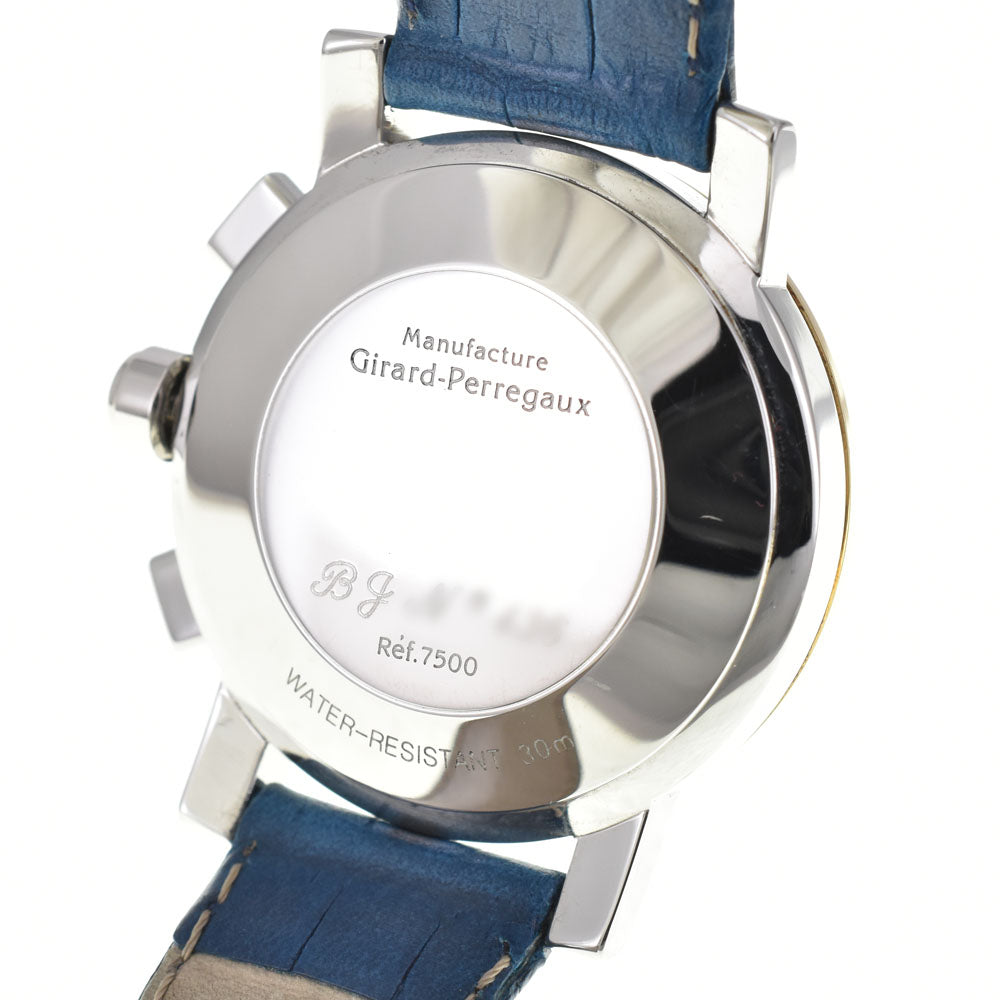 GIRARD-PERREGAUX 7500 Chronograph blue Dial Automatic Men's
 Watch R#143857