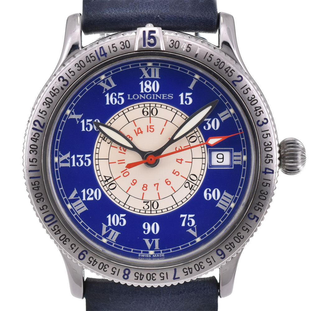 LONGINES Lindbergh Hour Angle Watch L2.617.4 blue Dial Automatic Men's
 Watch A#143858