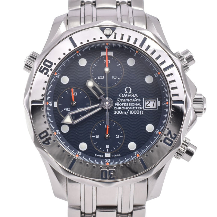 OMEGA Seamaster 300M 2598.80 Chronograph Date blue Dial Automatic Men's
 Watch A#143859