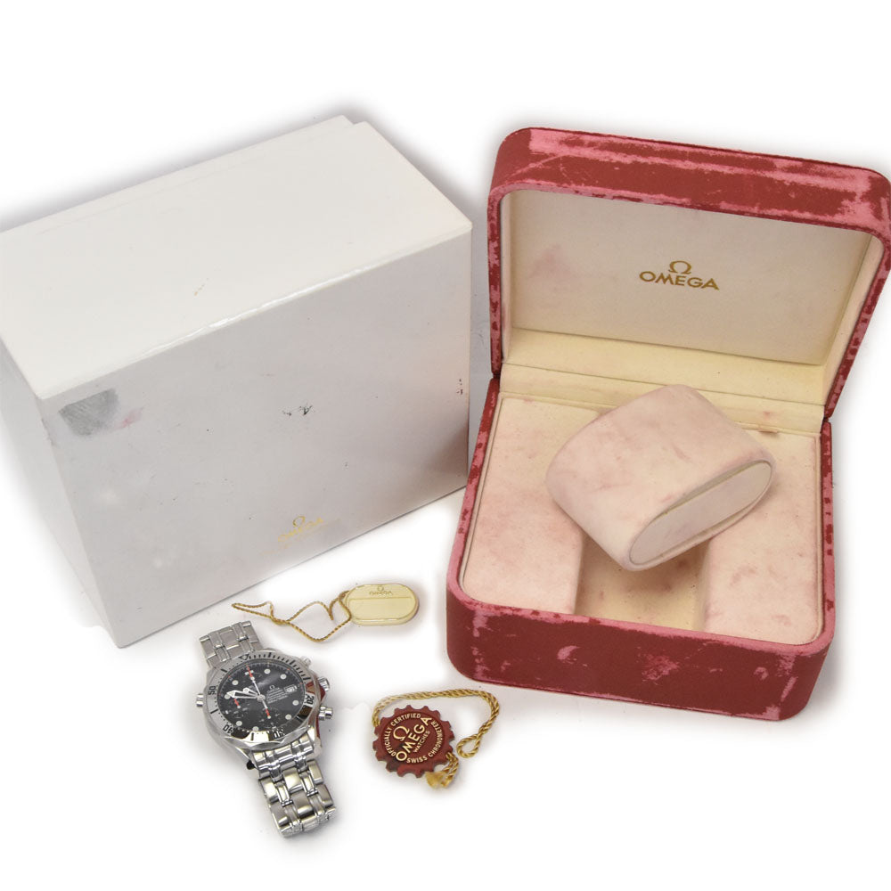 OMEGA Seamaster 300M 2598.80 Chronograph Date blue Dial Automatic Men's
 Watch A#143859