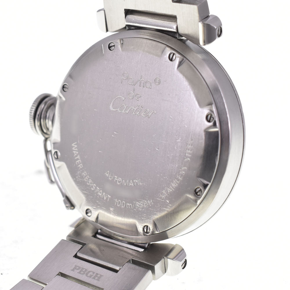 CARTIER Pasha C Meridian GMT W31029M7 Date Silver Dial Automatic Unisex
 Watch B#143863