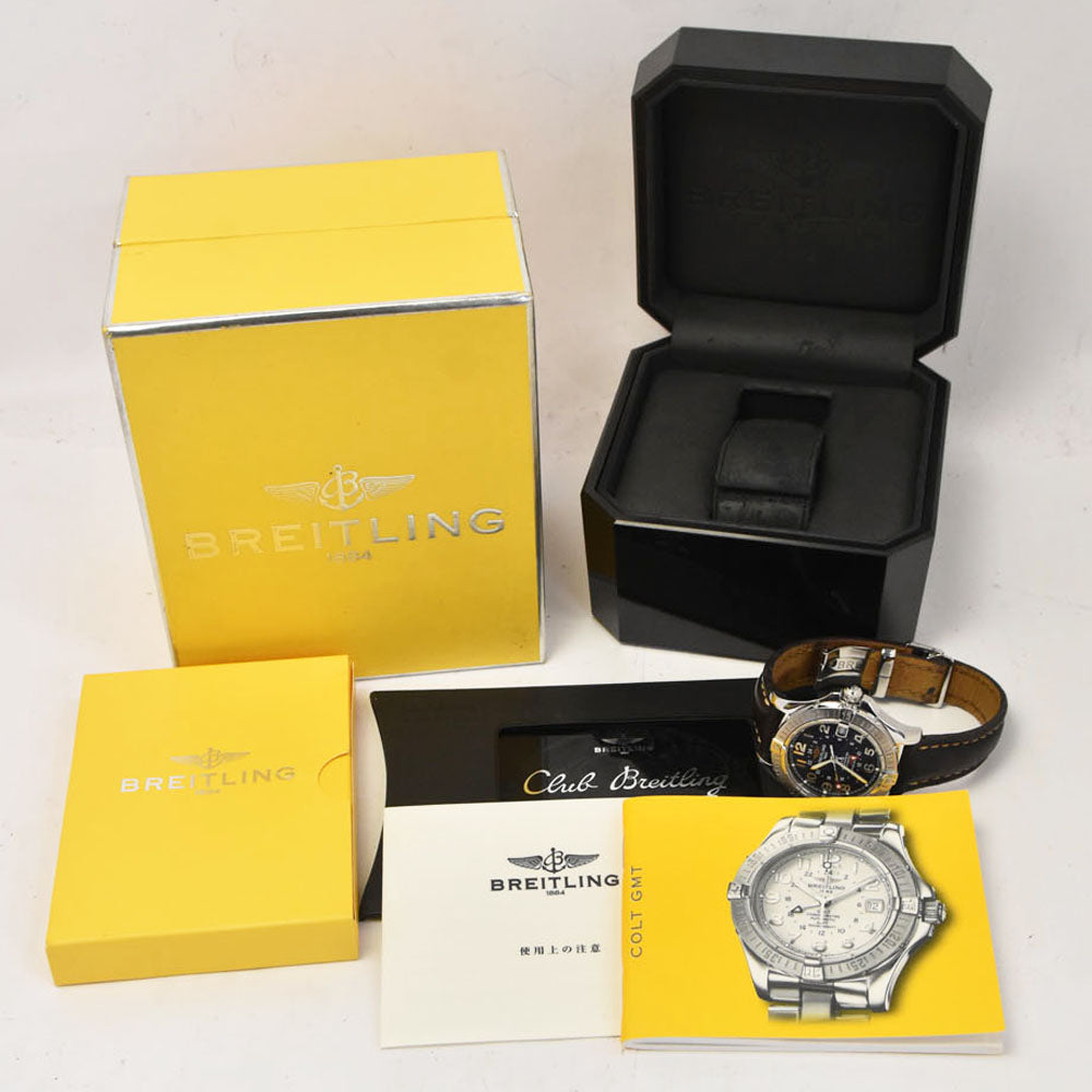 BREITLING Colt GMT A32350 Date black Dial Automatic Men's
 Watch A#143865