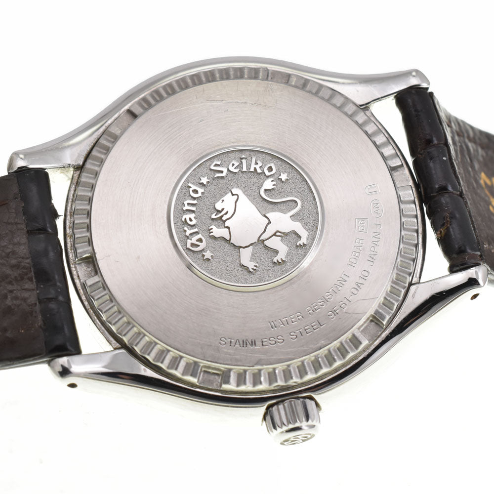 with paper SEIKO Grand Seiko SBGX009/9F61-0A10 Ivory Dial Quartz Men's
 Watch R#143867